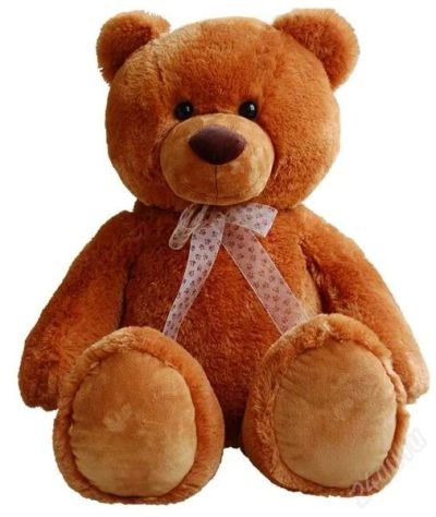 Лот: 2375140. Фото: 1. Мягкая игрушка Медведь коричневый... Мягкие