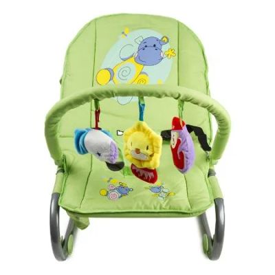 Лот: 11384445. Фото: 1. Шезлонг детский Babyton цв.Green. Ходунки, прыгунки, качели