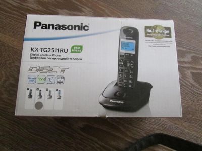 Лот: 10850299. Фото: 1. Радиотелефон Panasonic KX-TG2511RU. DECT и радиотелефоны