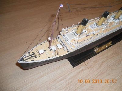 Лот: 2886363. Фото: 1. стендовая модель Titanic/Титаник... Судомоделизм