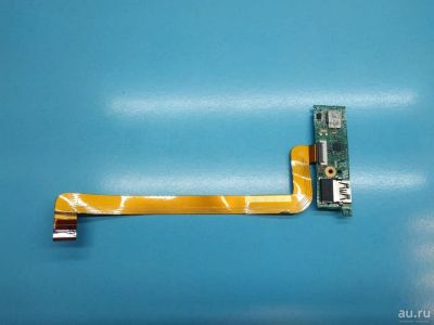 Лот: 16451790. Фото: 1. Б/У плата с разъемом USB, картридером... Печатные платы