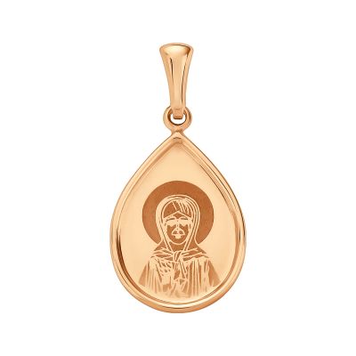 Лот: 23833614. Фото: 1. Золотая подвеска Икона Святой... Другое (ювелирные изделия, бижутерия, часы)