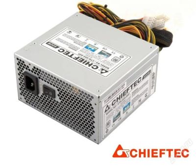 Лот: 1816604. Фото: 1. Блок питания ATX 600W Chieftec... Корпуса, блоки питания