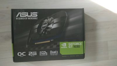 Лот: 11199280. Фото: 1. Видеокарта Asus Geforce GT 1030. Видеокарты