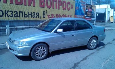 Лот: 2825963. Фото: 1. Toyota Carina 1999г AT211 с ГБО... Автомобили