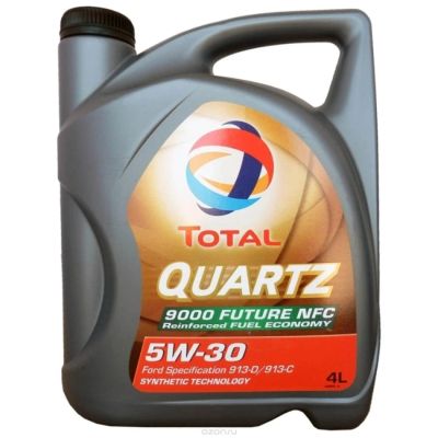 Лот: 10433740. Фото: 1. Моторное масло Total Quartz 9000... Масла, жидкости