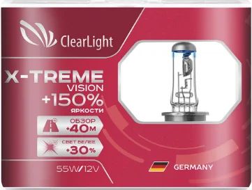 Лот: 3801130. Фото: 1. Лампа H7(Clearlight)12V-55W X-treme... Детали тюнинга