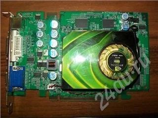 Лот: 306496. Фото: 1. Видеокарта GeForce 7600GT. Видеокарты
