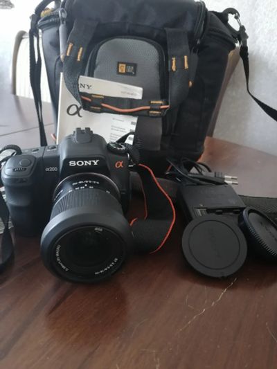 Лот: 20828249. Фото: 1. Фотокамера SONY DSLR-F200. Цифровые зеркальные