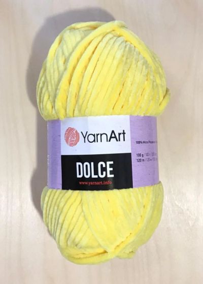 Лот: 18610735. Фото: 1. Пряжа YarnArt Dolce , 100% микро-полиэстер... Ткани, нитки, пряжа