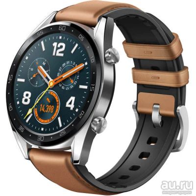 Лот: 13554446. Фото: 1. Смарт-часы Huawei Watch GT Steel... Смарт-часы, фитнес-браслеты, аксессуары