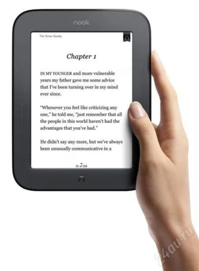 Лот: 1052926. Фото: 1. Электронная книга Nook Simple... Электронные книги