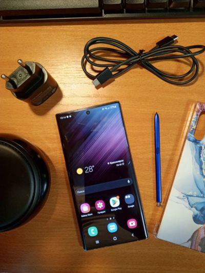 Лот: 20654452. Фото: 1. Samsung Galaxy Note 10 plus. Смартфоны