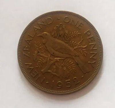 Лот: 21579774. Фото: 1. Новая Зеландия 1 пенни 1952. Австралия и Океания