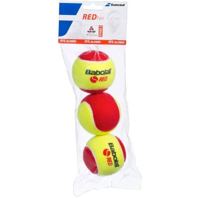 Лот: 24072852. Фото: 1. Мяч теннисный Babolat Red, 501036... Мячи, ракетки, шайбы, клюшки