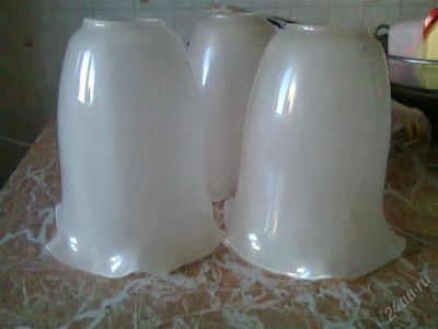 Лот: 2578355. Фото: 1. Три плафона почти 18 см. Другое освещение