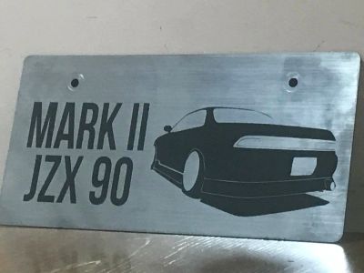 Лот: 9611980. Фото: 1. Mark 2 JZX 90; Табличка на Японский... Госномера
