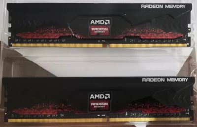 Лот: 18434039. Фото: 1. AMD Radeon R9 16гб 3200МГц на... Оперативная память