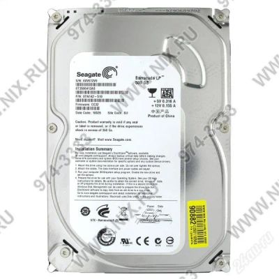Лот: 1899754. Фото: 1. HDD 500 Gb SATA-II Seagate Barracuda... Жёсткие диски (HDD)