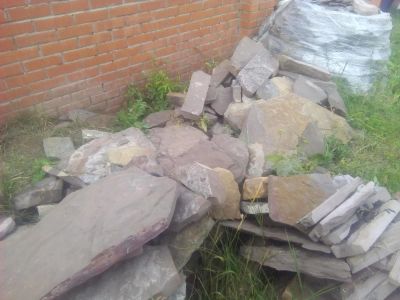 Лот: 8178021. Фото: 1. Продам плитняк (природный камень... Блоки, кирпич, брусчатка