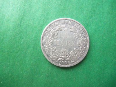 Лот: 18602054. Фото: 1. 1 марка Германия 1906 г. А.,серебро... Германия и Австрия