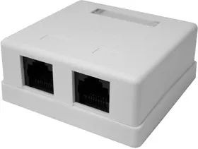 Лот: 25637064. Фото: 1. Компьютерная розетка 8P8C (RJ-45... Электроустановочные изделия