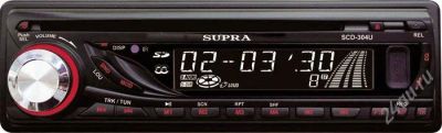 Лот: 1664779. Фото: 1. Автомагнитола Supra SCD-304U. Автомагнитолы