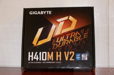 Лот: 20964497. Фото: 1. Материнская плата Gigabyte H410M... Материнские платы