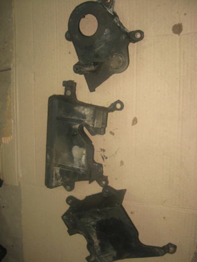 Лот: 8194841. Фото: 1. кожух защита грм 7A-FE toyota... Двигатель и элементы двигателя