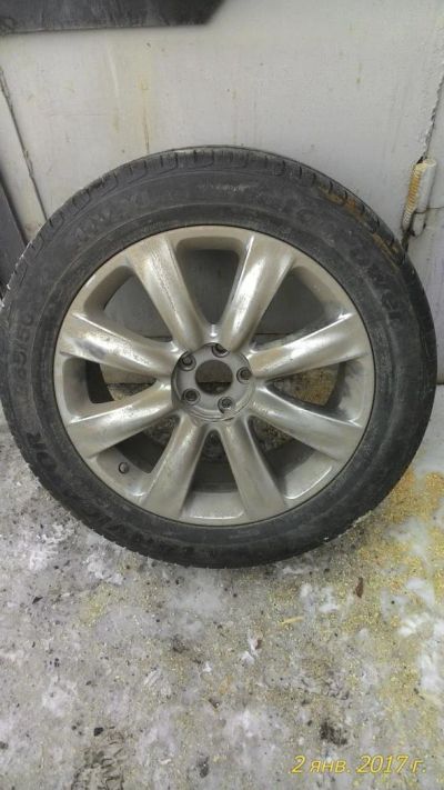 Лот: 8815695. Фото: 1. Комплект колес Infiniti FX с летней... Шины на дисках
