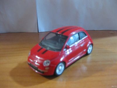 Лот: 12992879. Фото: 1. Fiat 500 ( welly ) Б/У . Автомоделизм