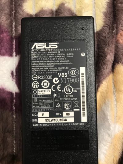 Лот: 18450238. Фото: 1. Зарядное для ноутбуков Asus... Шлейфы, кабели, переходники