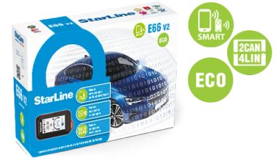 Лот: 18410682. Фото: 1. Автосигнализация StarLine E66... Автомобильные сигнализации