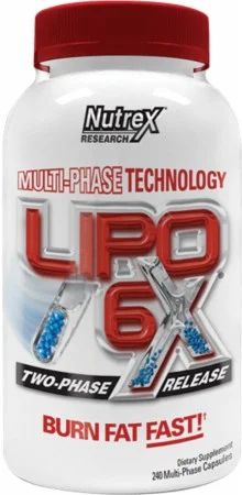 Лот: 3770363. Фото: 1. Жиросжигатель Nutrex Lipo 6 120X... Спортивное питание, витамины