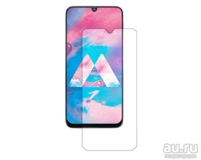 Лот: 16557011. Фото: 1. Защитное стекло Samsung M30/M30s... Защитные стёкла, защитные плёнки