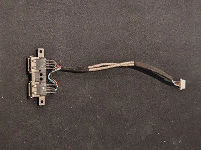 Лот: 25557422. Фото: 1. доп плата USb ноутбука Toshiba... Шлейфы, кабели, переходники
