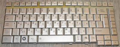 Лот: 6109161. Фото: 1. Клавиатура для ноутбука Toshiba... Клавиатуры для ноутбуков