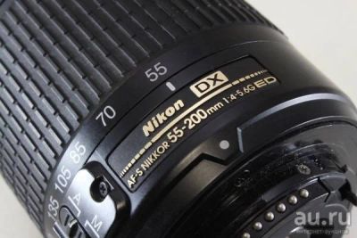 Лот: 7996234. Фото: 1. Nikon 55-200mm f/4-5.6G ED af-s... Объективы