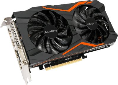 Лот: 13980025. Фото: 1. Видеокарта GTX1050Ti 4Gb Gigabyte... Видеокарты
