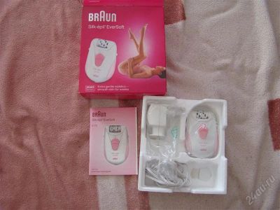 Лот: 2964742. Фото: 1. Эпилятор Braun Silk-epil EverSoft. Укладка и стрижка волос, бритьё, эпиляция