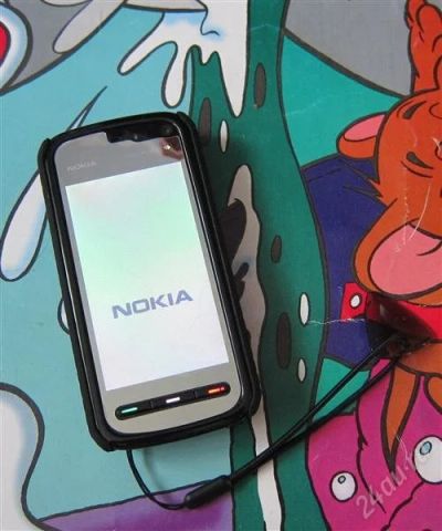 Лот: 2165976. Фото: 1. nokia 5800 xpress music black... Смартфоны