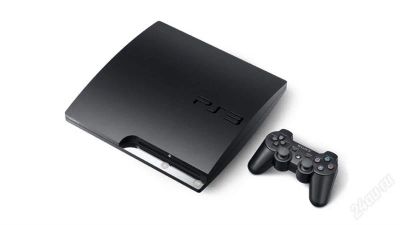 Лот: 5288802. Фото: 1. PlayStation 3 Slim 320Gb.Прошита... Игровые приставки, консоли