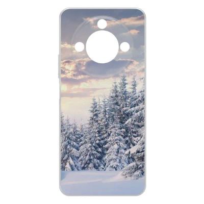 Лот: 25086591. Фото: 1. Чехол Krutoff Clear Case "Снежный... Чехлы, бамперы