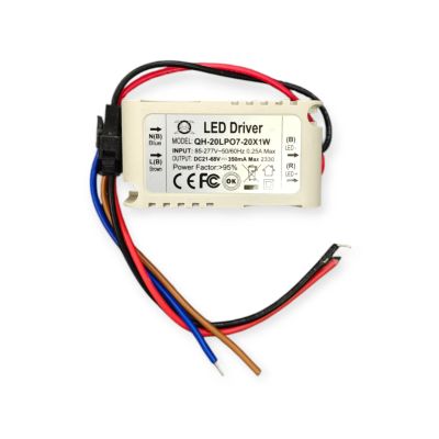 Лот: 25004557. Фото: 1. Драйвер светодиодный (LED) 350мА... Комплектующие