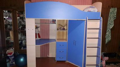 Лот: 8123612. Фото: 1. кровать чердак. Детские кровати и кроватки