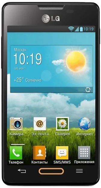 Лот: 4001037. Фото: 1. lg e440 optimus l4 ii. Смартфоны