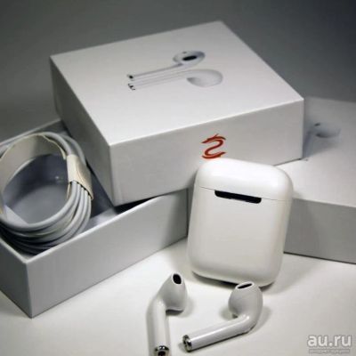 Лот: 13215334. Фото: 1. Беспроводные наушники Apple AirPods. Наушники, гарнитуры