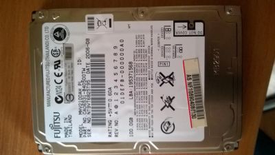 Лот: 6100449. Фото: 1. Жесткий диск Fujitsu 2.5" IDE... Жёсткие диски (HDD)