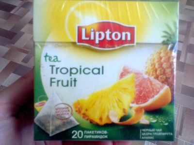 Лот: 2988917. Фото: 1. Продам чай Lipton Тропические... Чай, кофе, какао