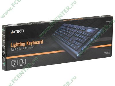 Лот: 4572983. Фото: 1. Клавиатура A4 tech KD-600L (синяя... Клавиатуры и мыши